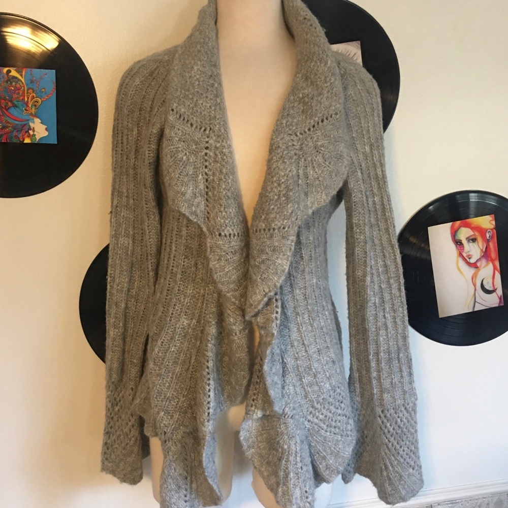 Long Grey Sweater